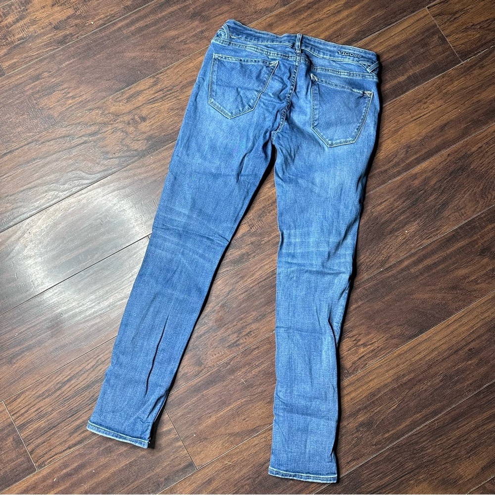 Vigoss Distressed Thompson Tomboy Boyfriend Jeans - Picture 2 of 7